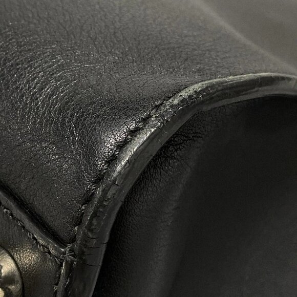 Auth FENDI Medium peekaboo iconic,Monster 7VA388 Black Leather - Business Bag - Picture 7 of 16